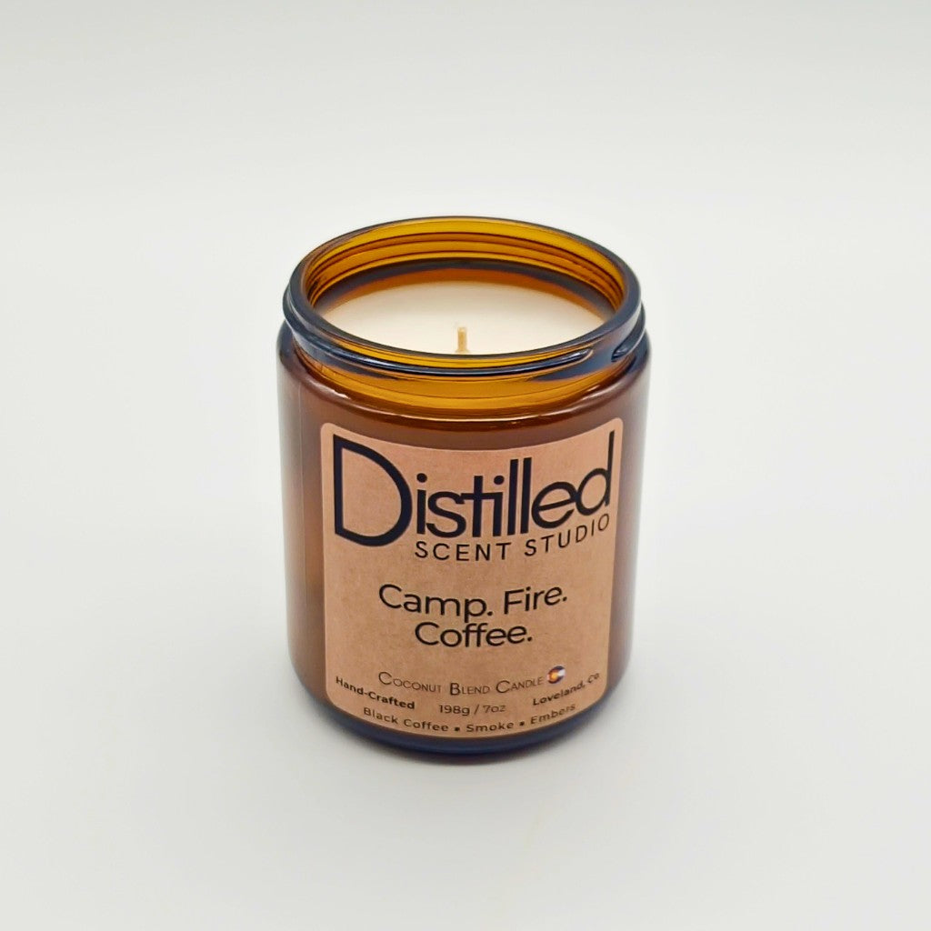 Camp. Fire. Coffee. - Scented Candles