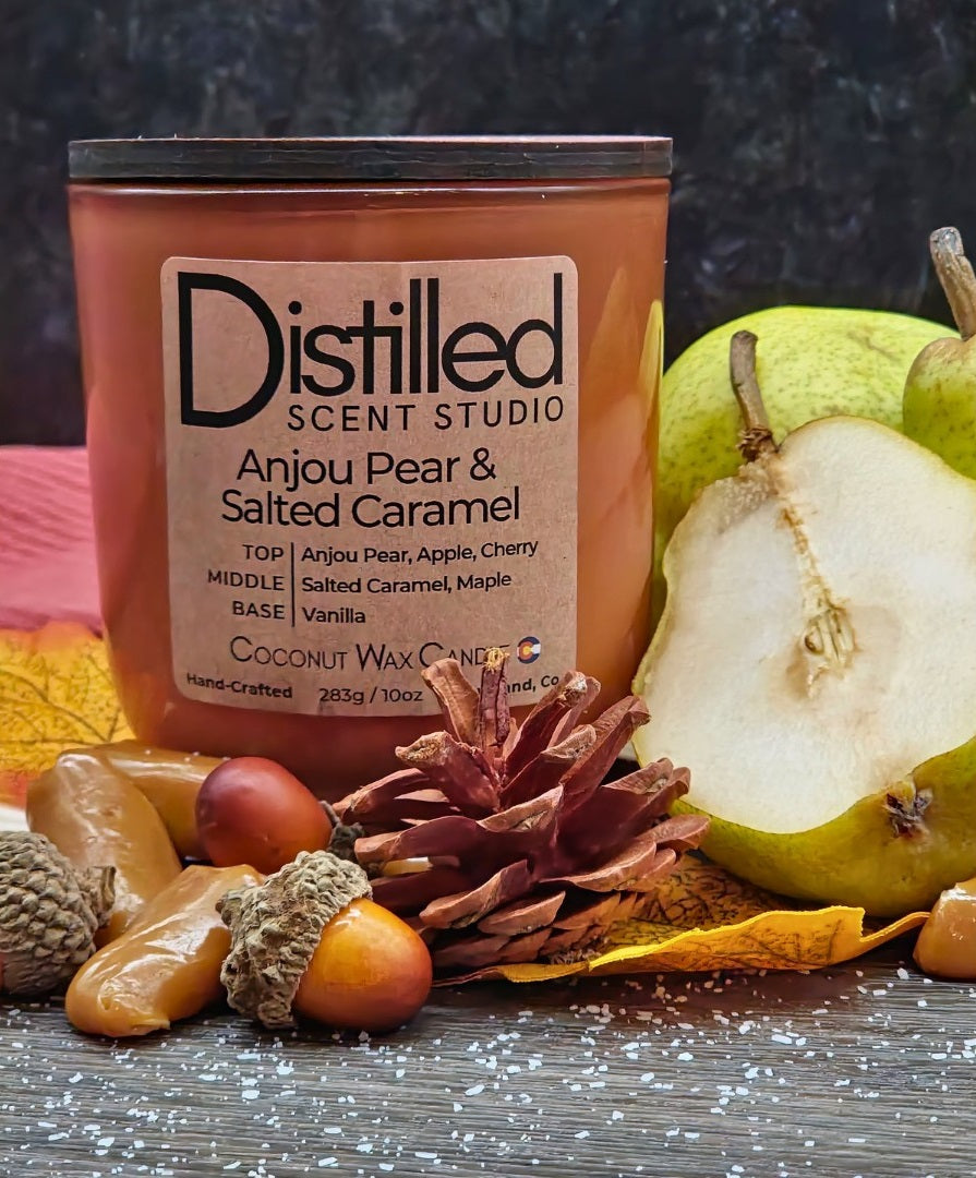 Anjou Pear & Salted Caramel - Scented Candles