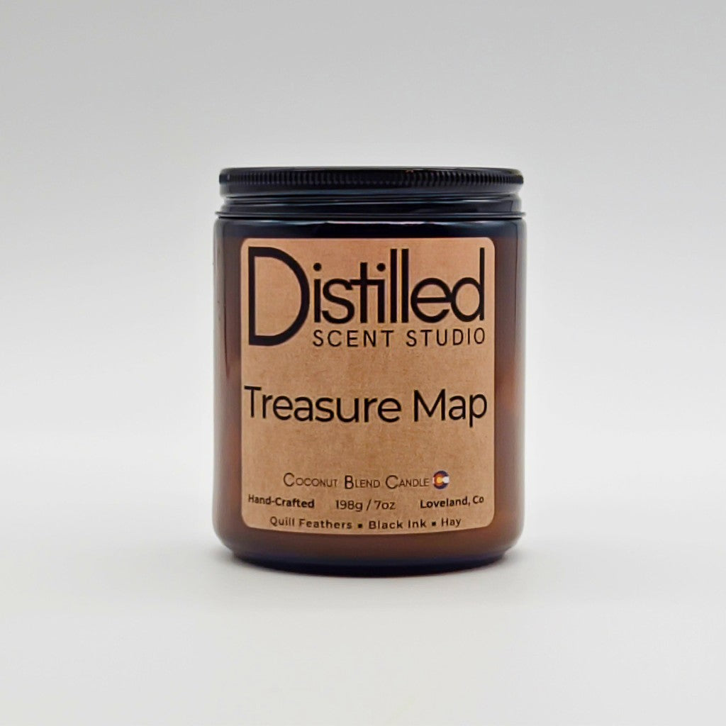 Treasure Map - Scented Candle