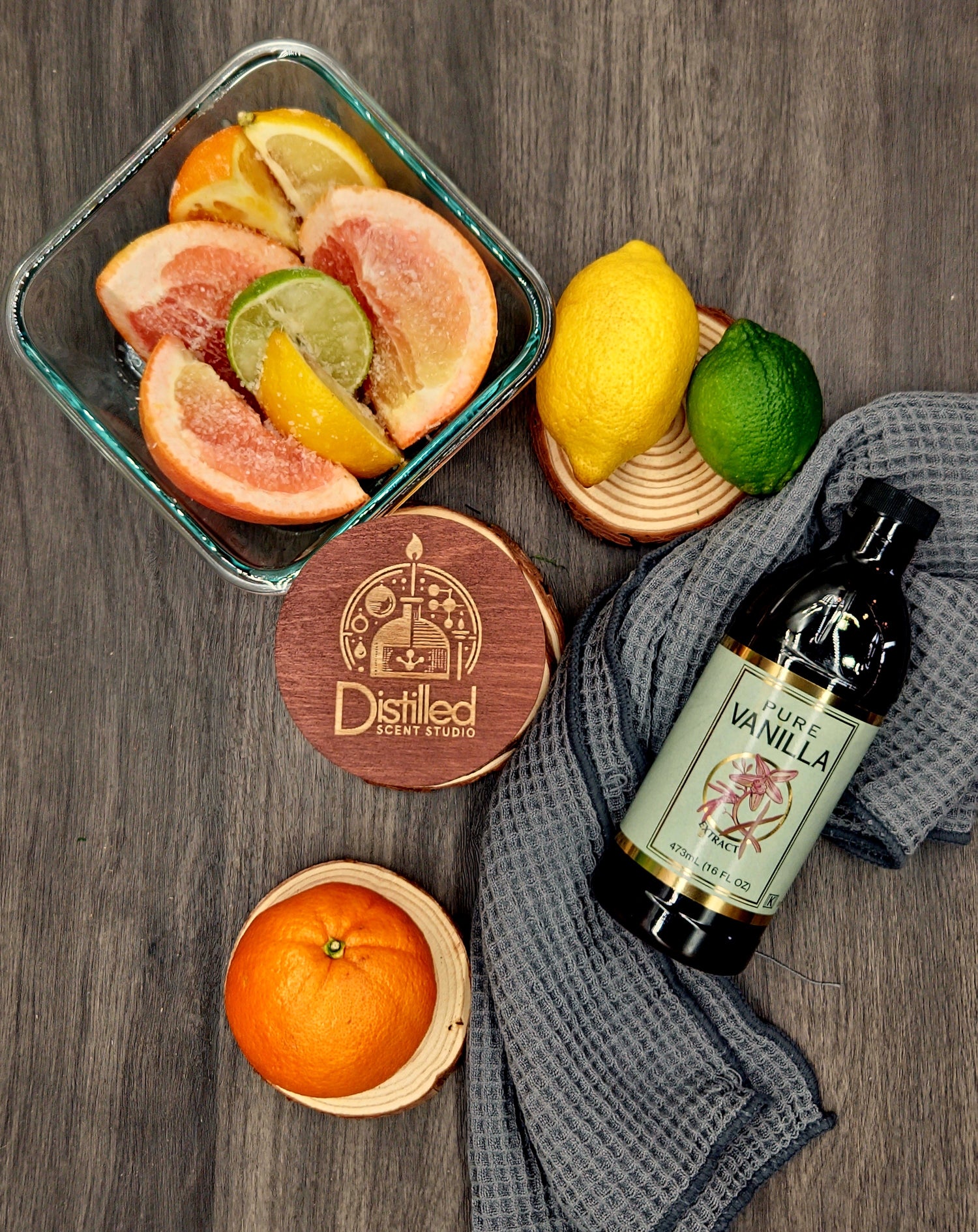 Sugared Citrus & Vanilla - Scented Candles