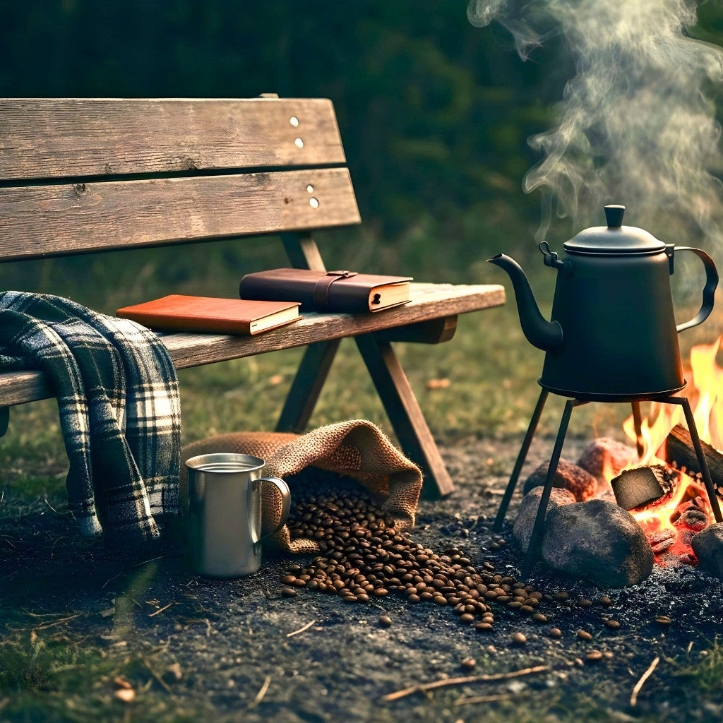 Limited Edition - Camp. Fire. Coffee. - 13 oz Candle