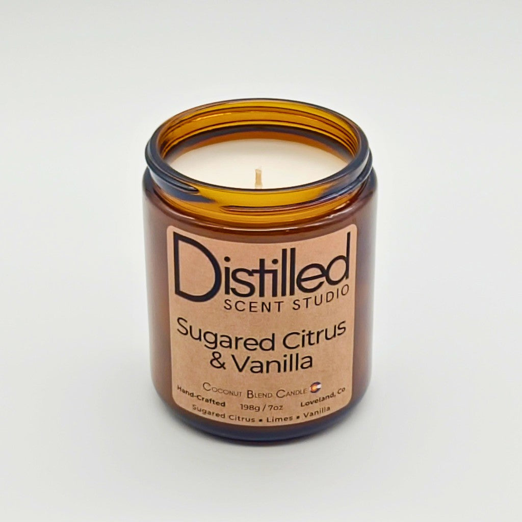 Sugared Citrus & Vanilla - Scented Candles