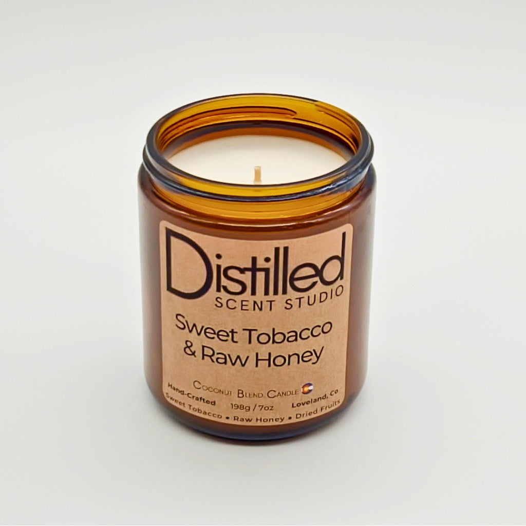 Sweet Tobacco & Raw Honey - Scented Candles