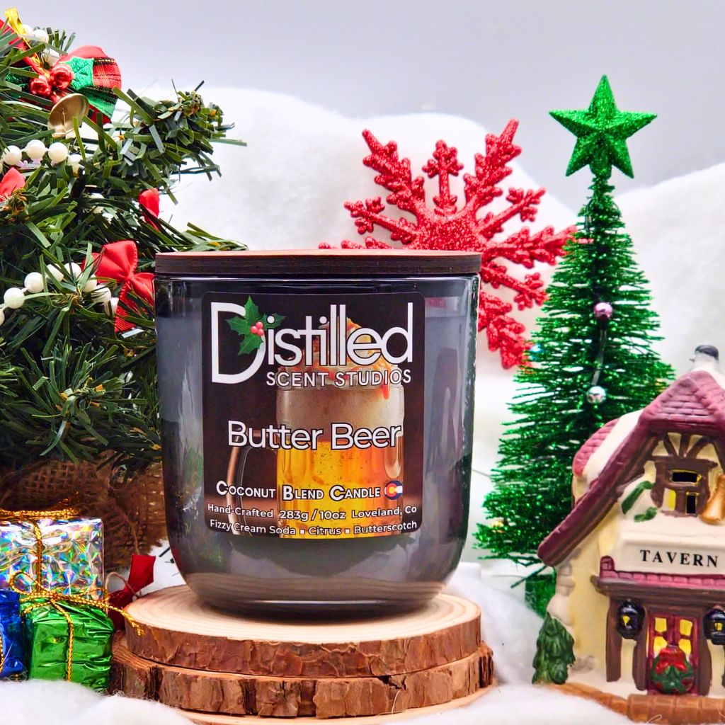 Butter Beer - 10 oz Double Wick Scented Holiday Candle